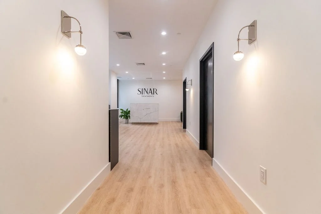 Sinar Treatments reception and office detail